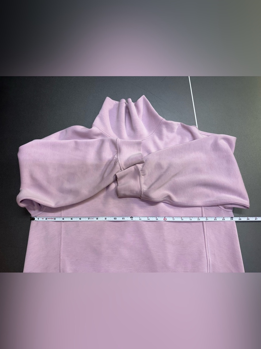 Lululemon Modal-Blend Turtleneck Tunic Pink Peony Size 12 LW3FLGS - Picture 5 of 11